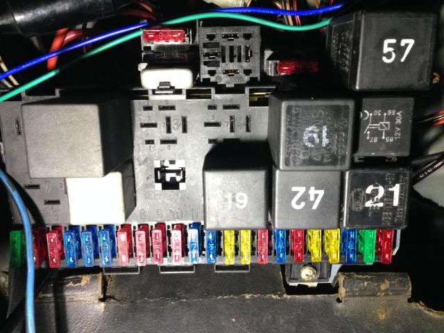 View topic: Hazards and Indicators not working? – The Mk1 ... 99 vw cabrio fuse box 